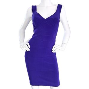 Tadashi Shoji Purple Bandage Bodycon Dress